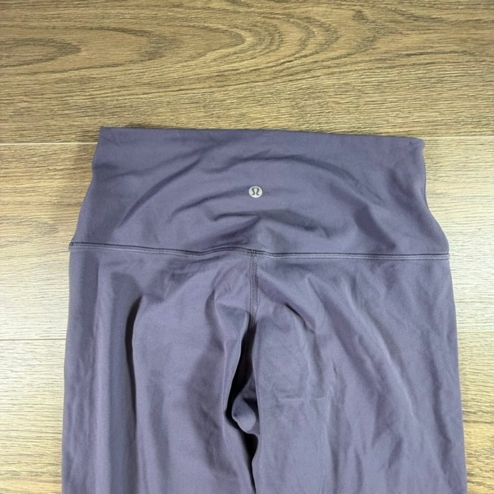 Lululemon Align High Rise Leggings 28" Purple Gray Size 8 Buttery Soft Athletic - Picture 3 of 15